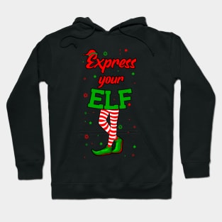 Express Your Elf Hoodie